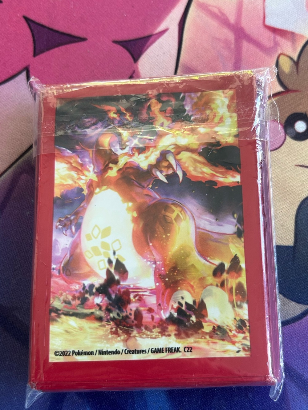 Pokemon Charizard Red Card Sleeves
